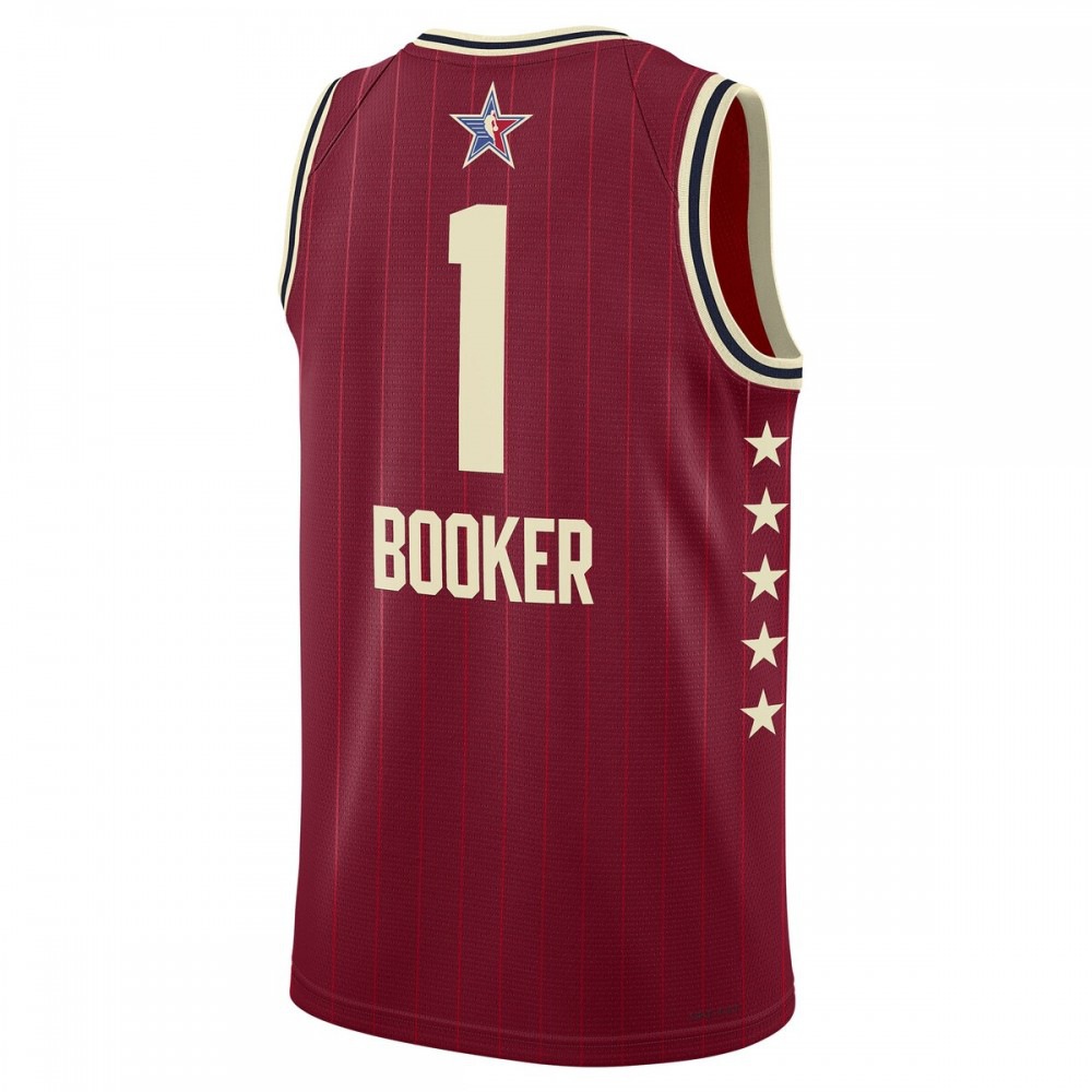 Devin Booker Jordan Brand Unisex 2024 NBA All-Star Game Swingman Jersey - Crimson-Pro Kit Vault | Brand New 26/27 Sports Jerseys